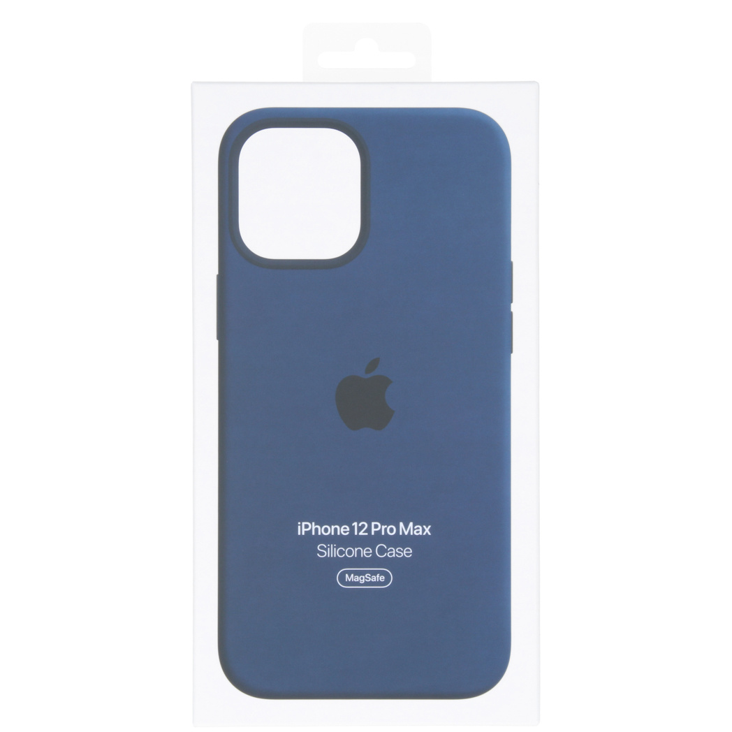 Silicone Backcover MagSafe Apple iPhone 12 Pro Max - Deep Navy