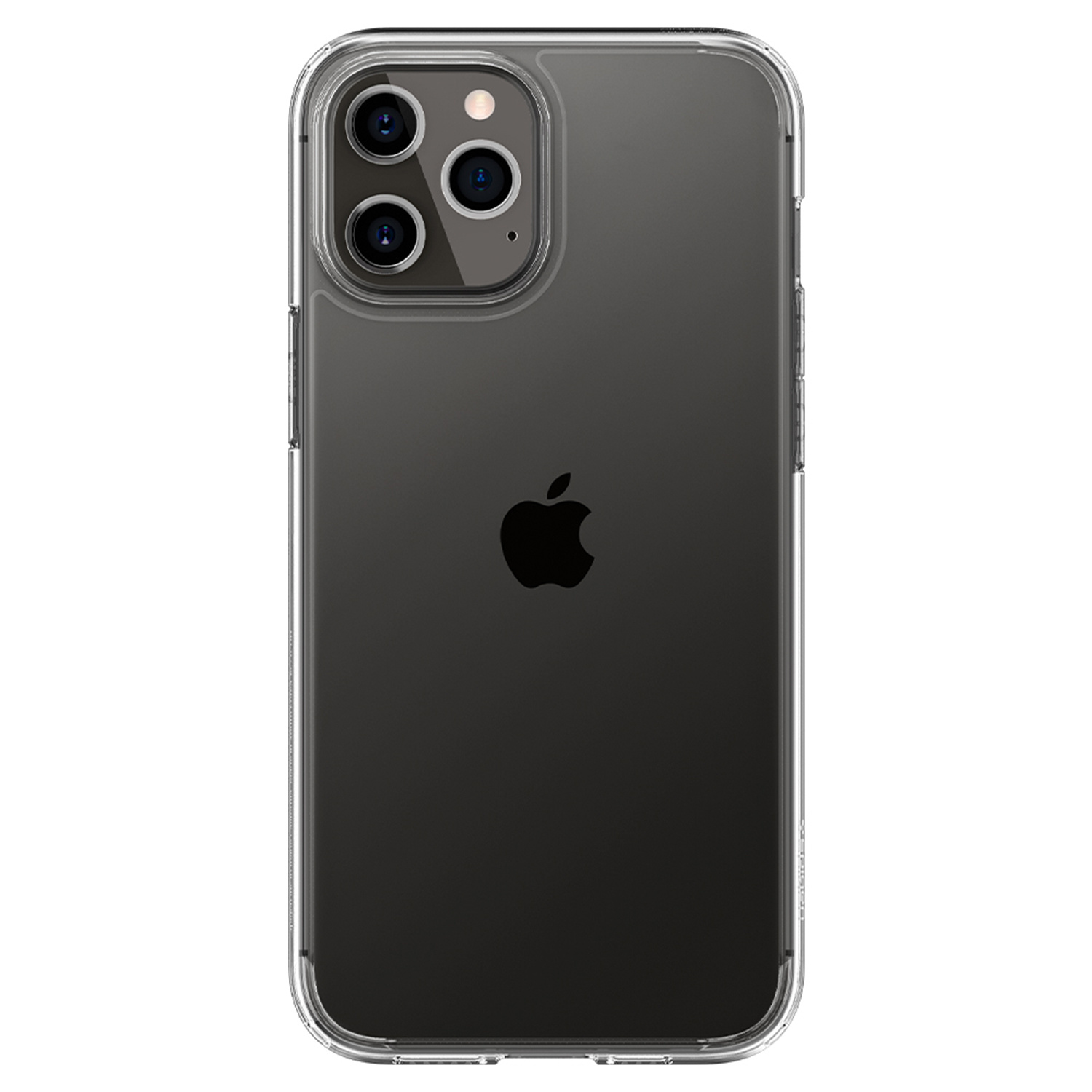 Spigen Ultra Hybrid Backcover Apple iPhone 12 (Pro) - Transparant