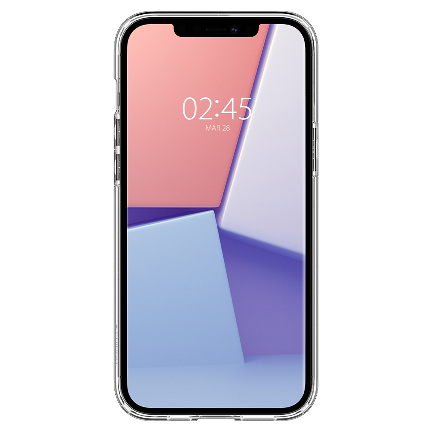 Spigen Ultra Hybrid Backcover Apple iPhone 12 (Pro) - Transparant