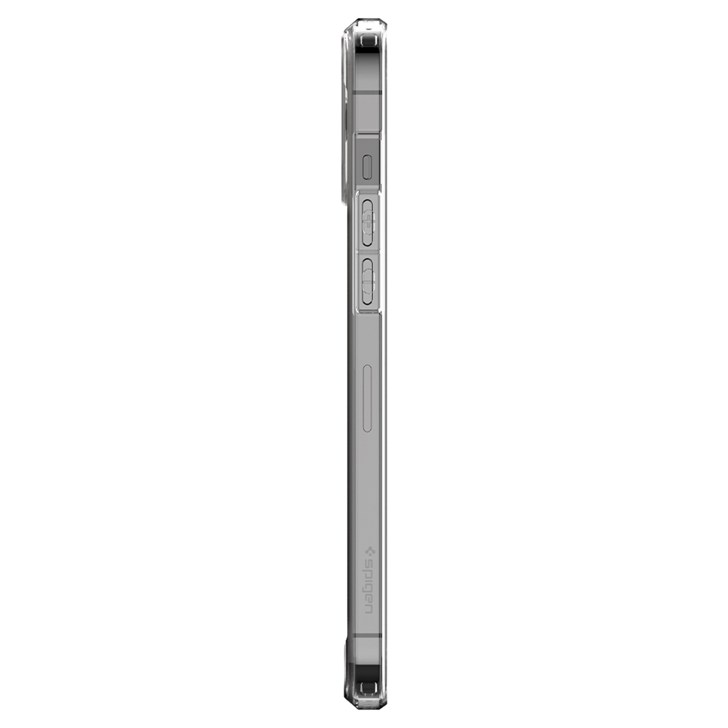 Spigen Ultra Hybrid Backcover Apple iPhone 12 (Pro) - Transparant