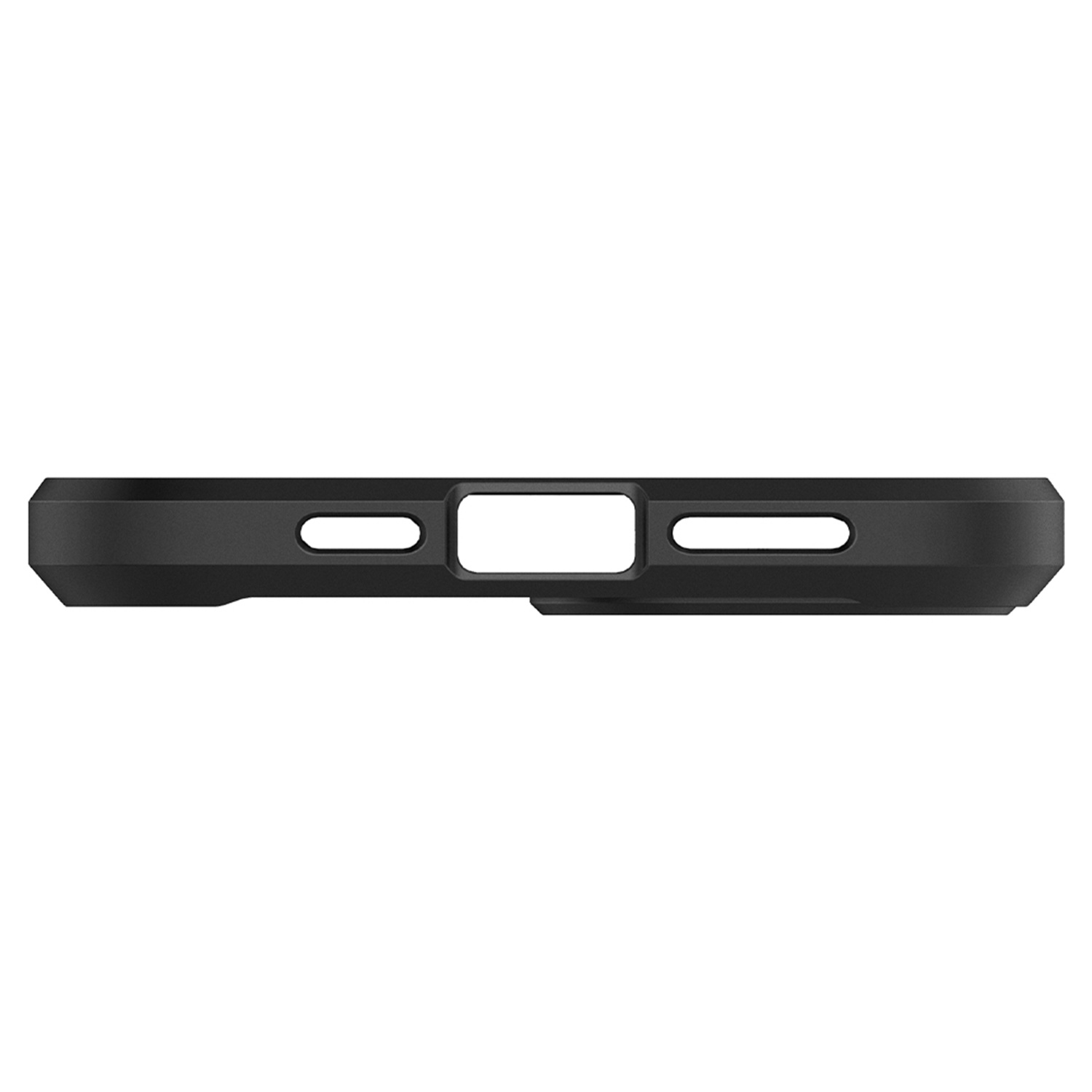 Spigen Ultra Hybrid Backcover Apple iPhone 12 (Pro) - Zwart