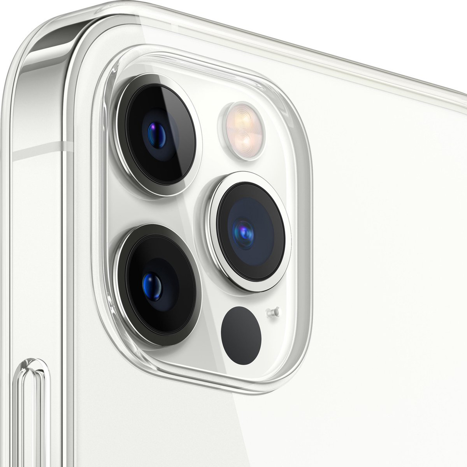 Clearcase MagSafe Apple iPhone 12 (Pro) - Transparant
