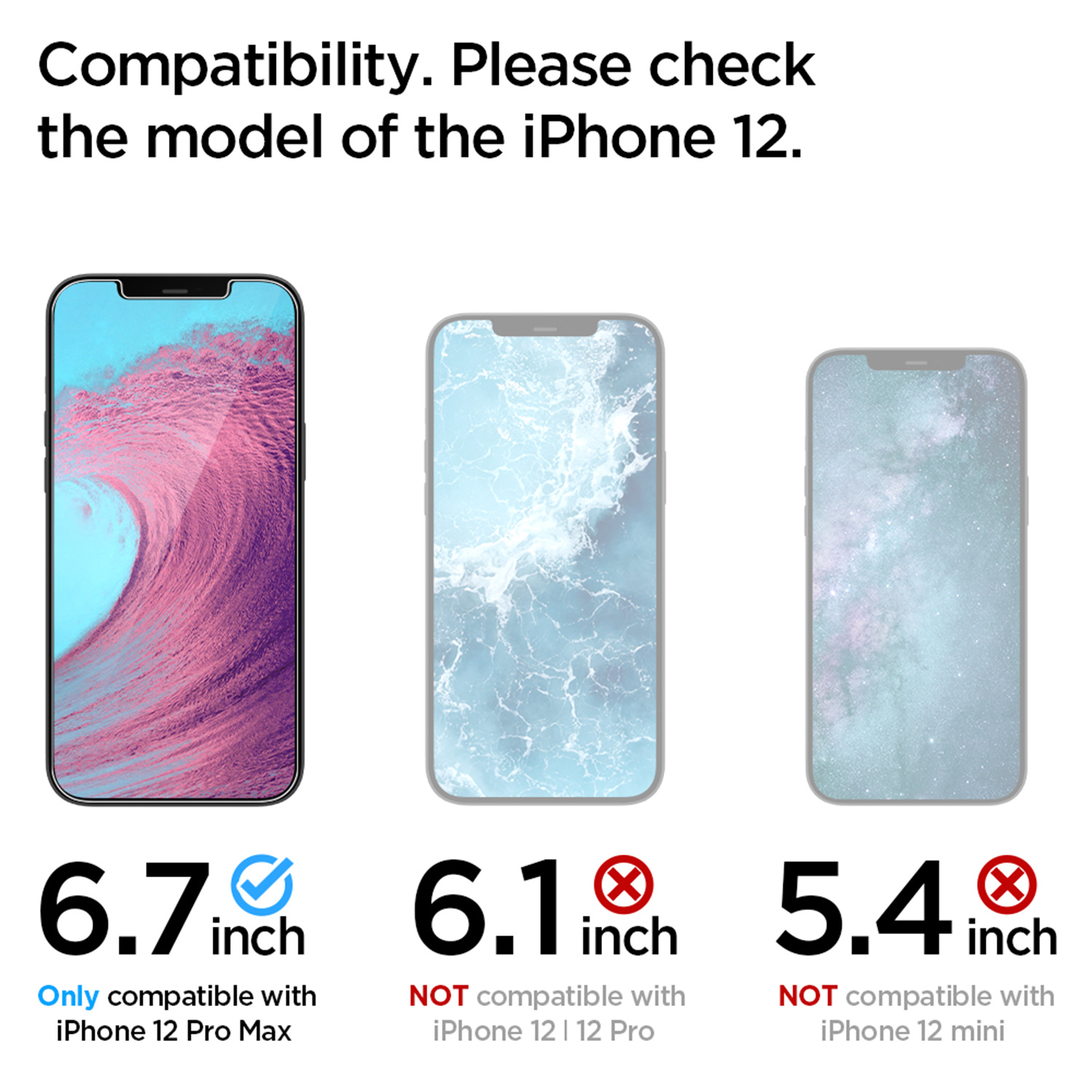 Spigen GLAStR EZ Fit Screenprotector + Applicator Apple iPhone 12 Pro Max