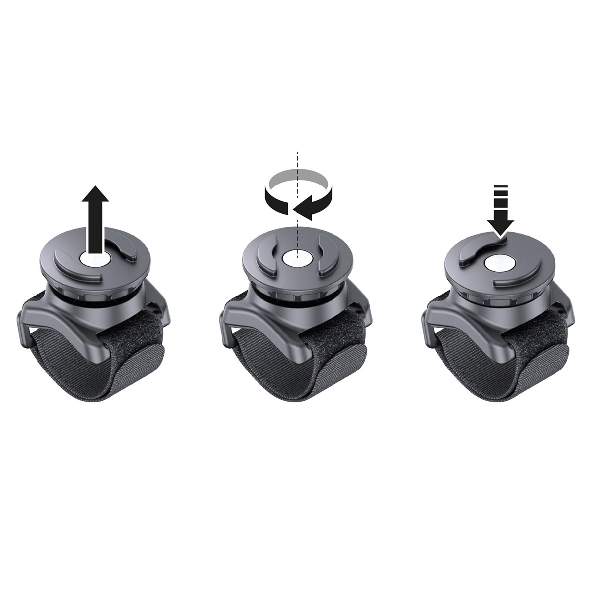 Universal Mount SPC+ - Telefoonhouder fiets - Universele houder voor SP Connect+ hoesjes - Zwart