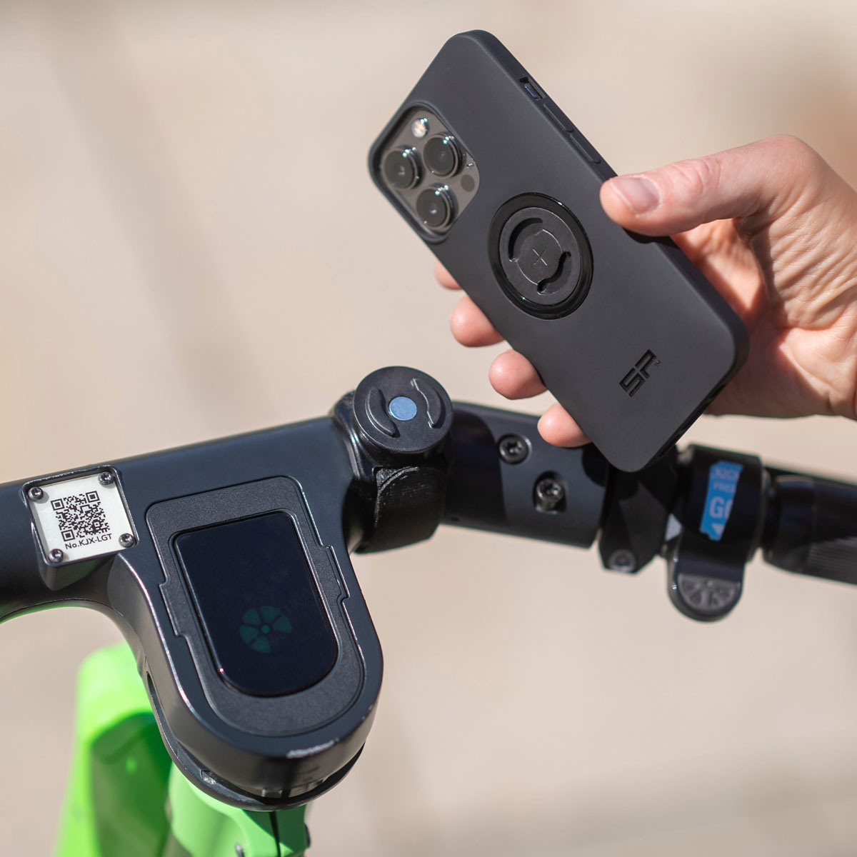 Universal Mount SPC+ - Telefoonhouder fiets - Universele houder voor SP Connect+ hoesjes - Zwart