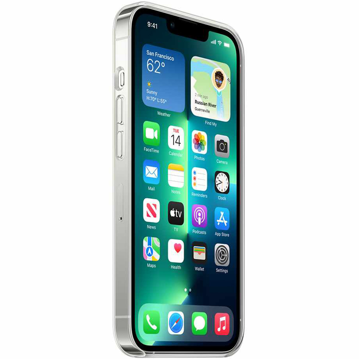 Clearcase MagSafe Apple iPhone 13 Pro Max - Transparant