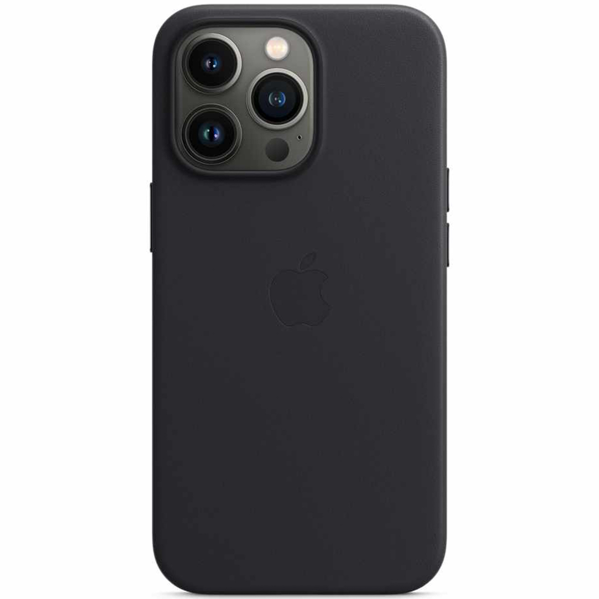 Leather Backcover MagSafe Apple iPhone 13 Pro Max - Midnight