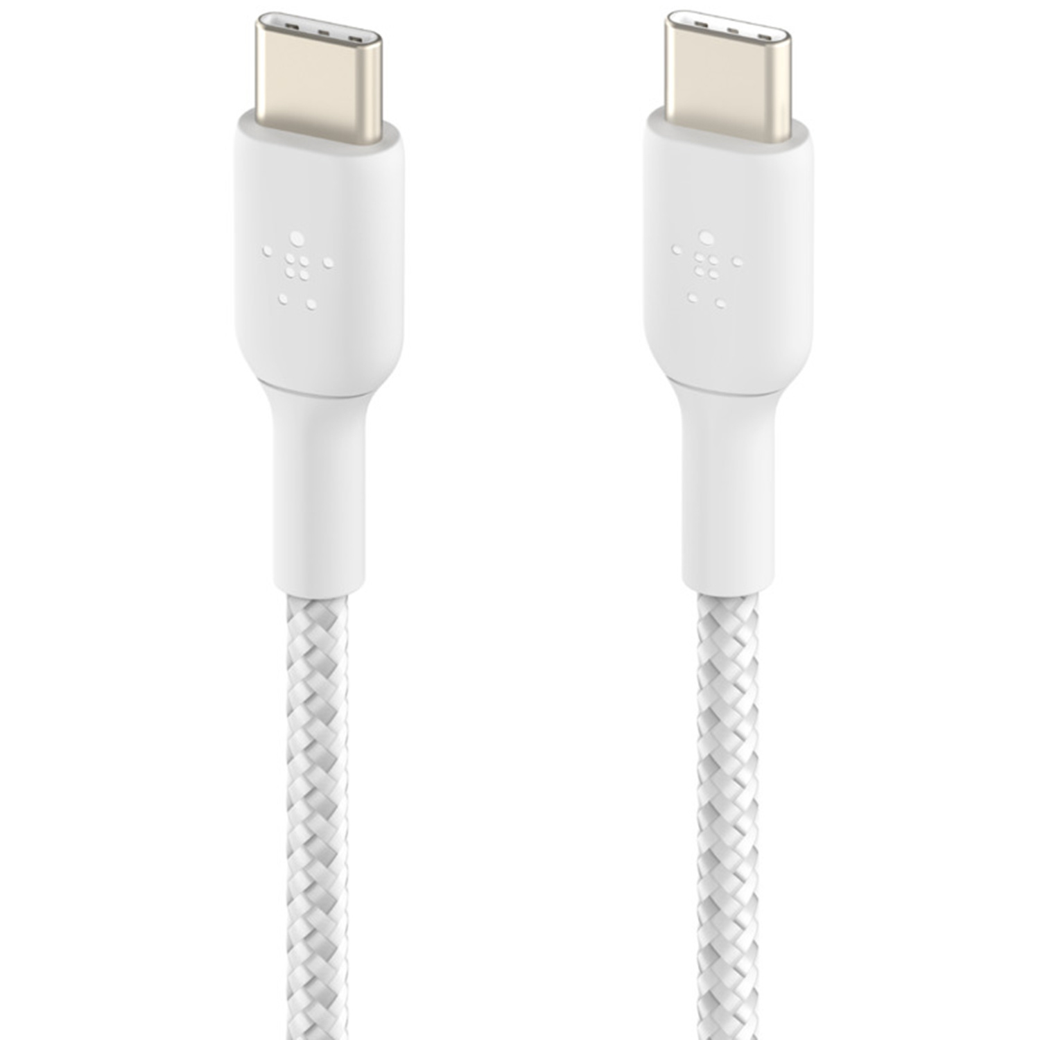 Belkin Boost↑Charge™ Braided USB-C naar USB-C kabel - 1 meter - Wit