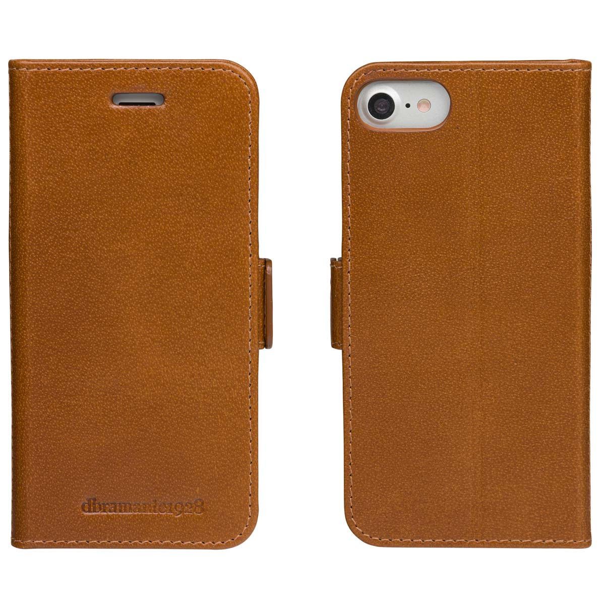 dbramante1928 Copenhagen Bookcase Apple iPhone SE (2022 / 2020) / 8 / 7 - Bruin