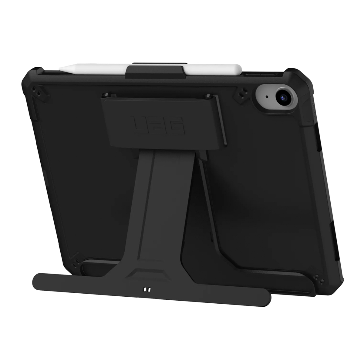 UAG Scout backcover met KickStand en Handstrap Apple iPad 11 (2025) / iPad 10 (2022) in fabrieksverpakking - Zwart