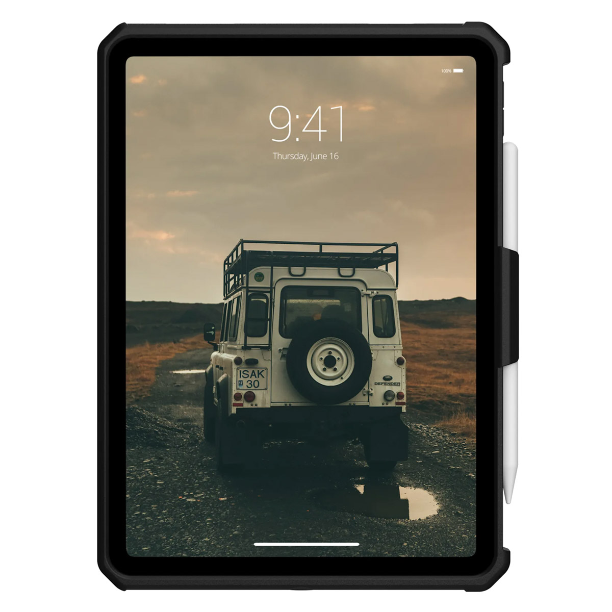 UAG Scout backcover met KickStand en Handstrap Apple iPad 11 (2025) / iPad 10 (2022) in fabrieksverpakking - Zwart