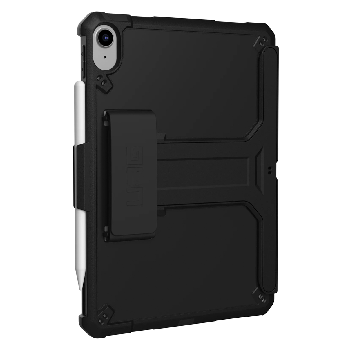 UAG Scout backcover met KickStand en Handstrap Apple iPad 11 (2025) / iPad 10 (2022) in fabrieksverpakking - Zwart