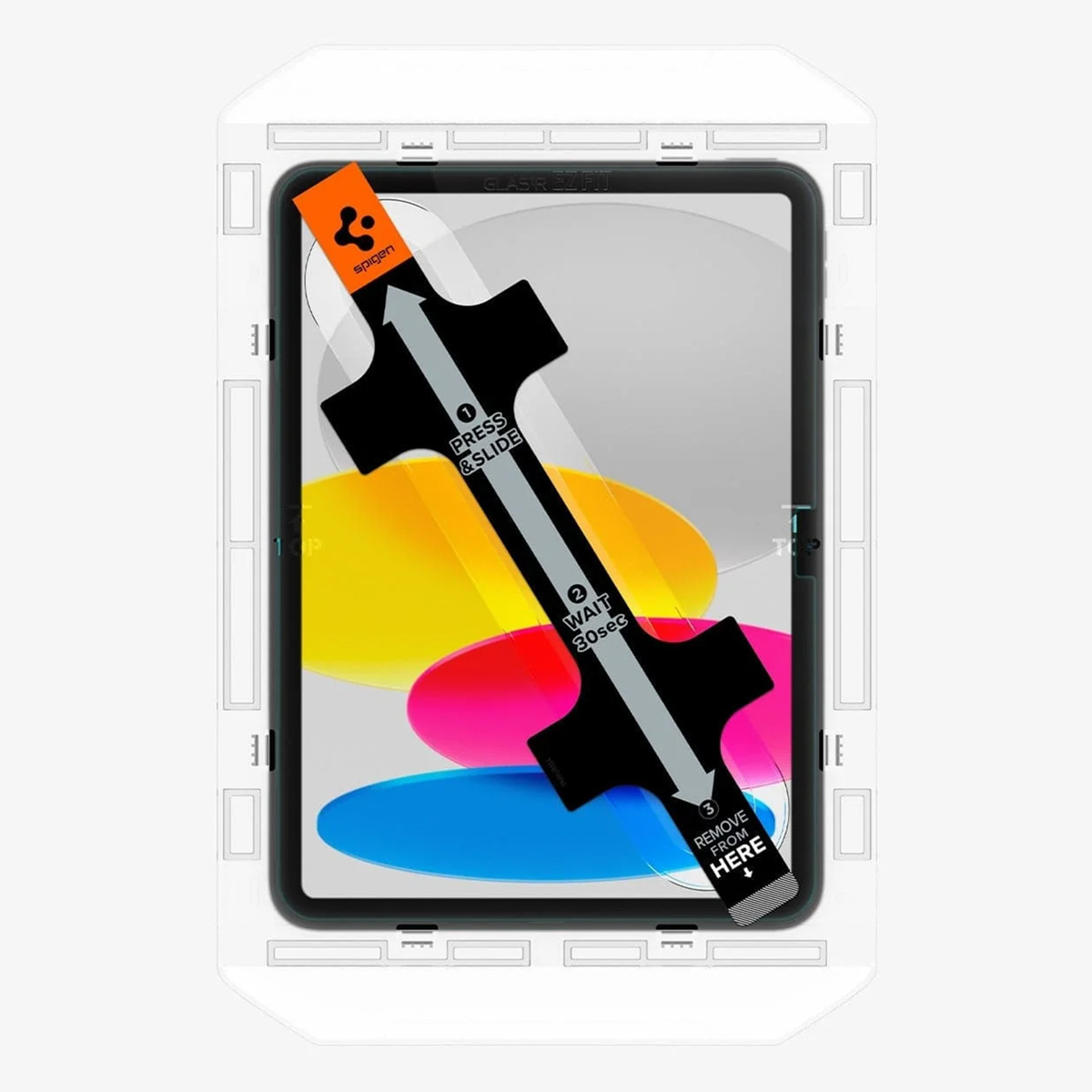 Spigen GLAStR EZ Fit Screenprotector + Applicator Apple iPad 11 (2025) 11 inch A16 / iPad 10 (2022) 10.9 inch
