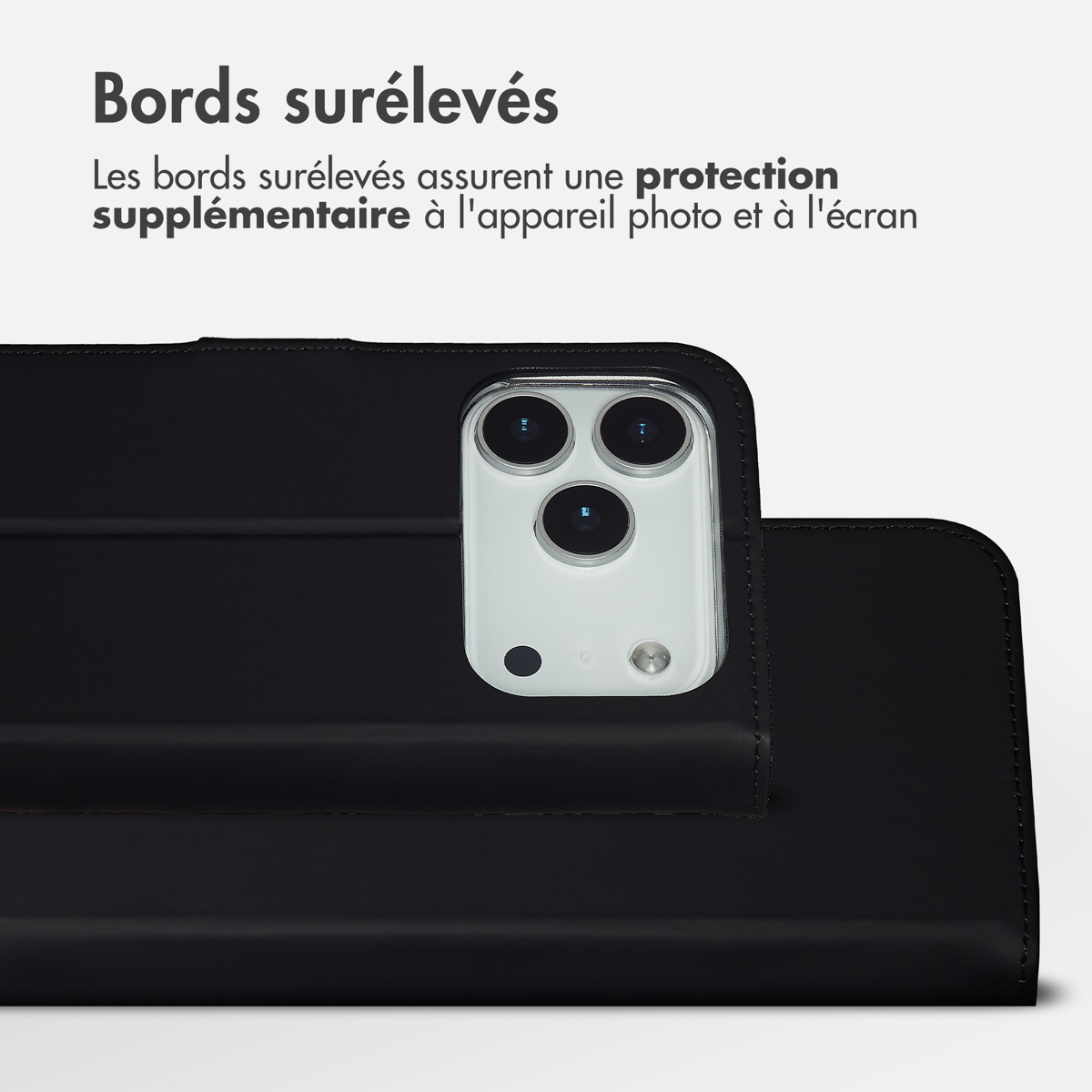 Accezz Wallet Softcase Bookcase Apple iPhone 17 Pro - Black