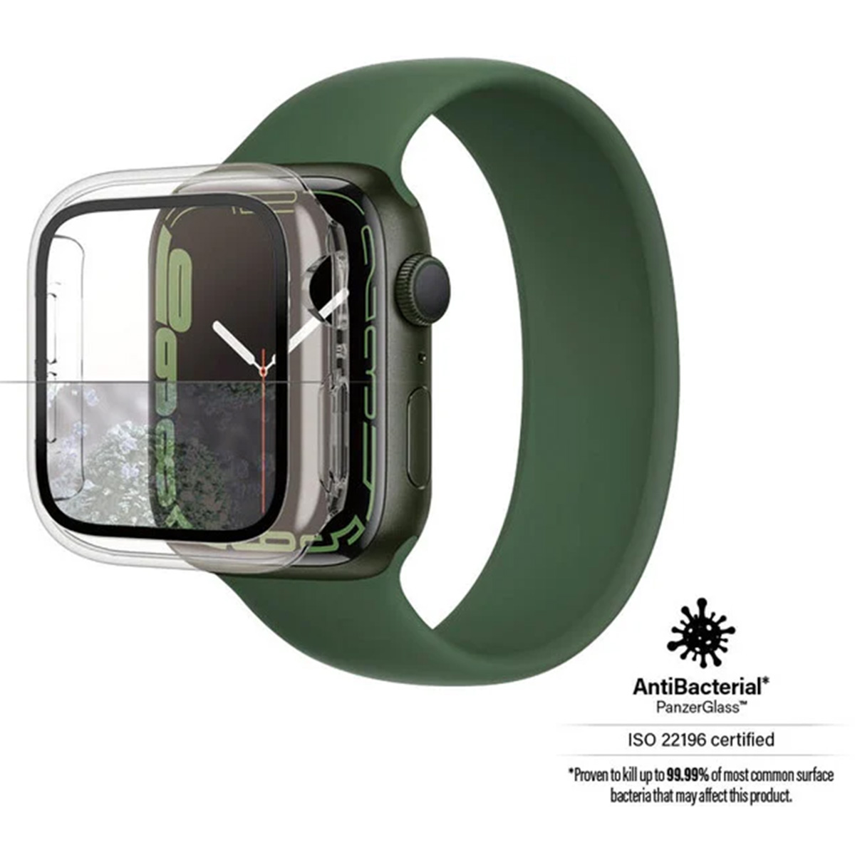 PanzerGlass Full Body Case Apple Watch Series 7 / 8 / 9 (41 mm) - Transparant