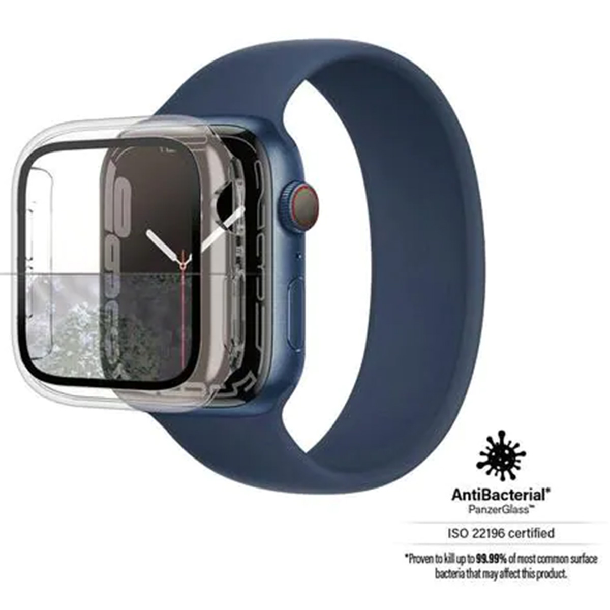 PanzerGlass Full Body Case Apple Watch Series 7 / 8 / 9 (45 mm) - Transparant