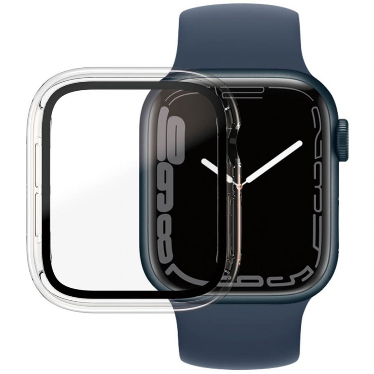 PanzerGlass Full Body Case Apple Watch Series 7 / 8 / 9 (45 mm) - Transparant