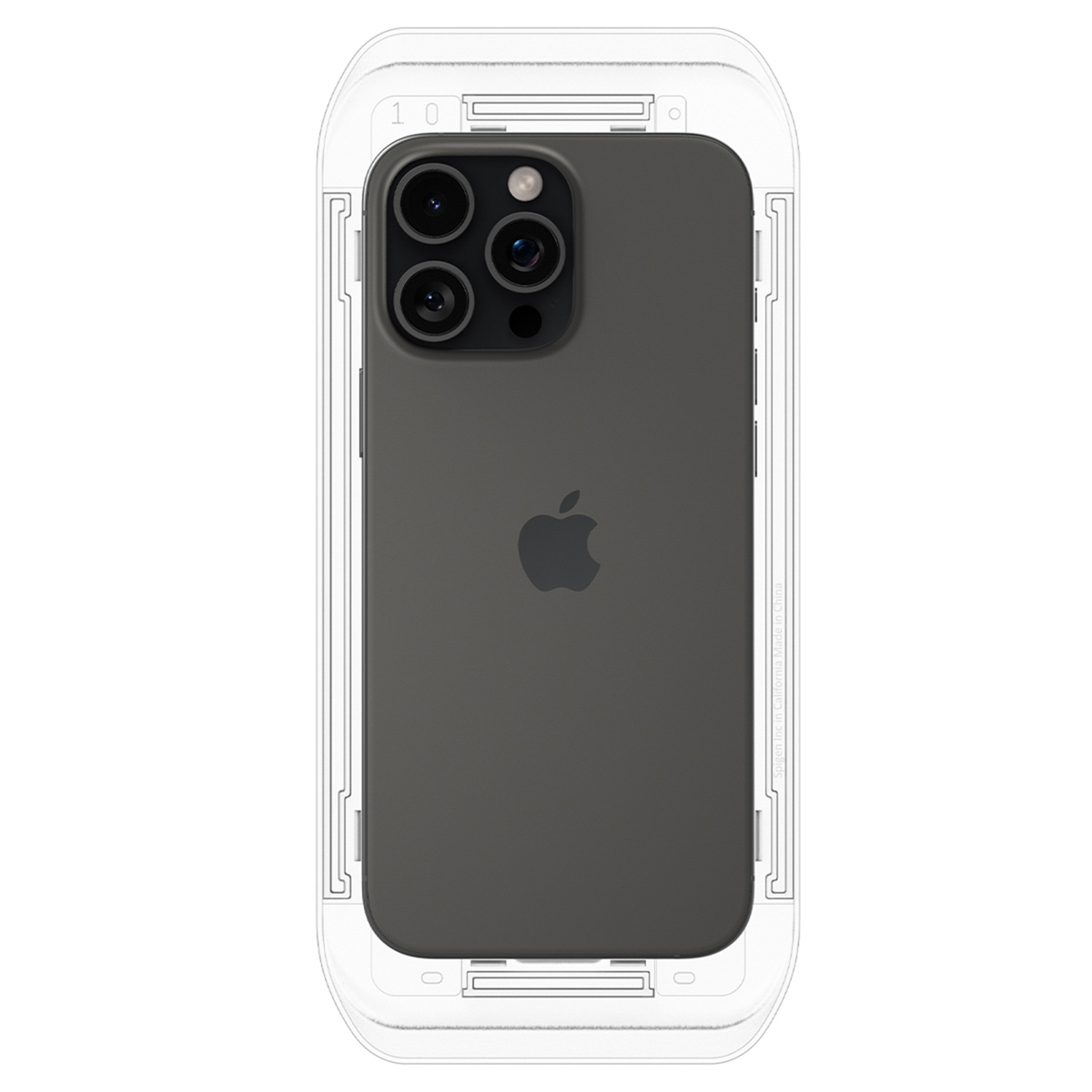 Spigen GLAStR Privacy EZ Fit Screenprotector + Applicator Apple iPhone 16 Pro Max