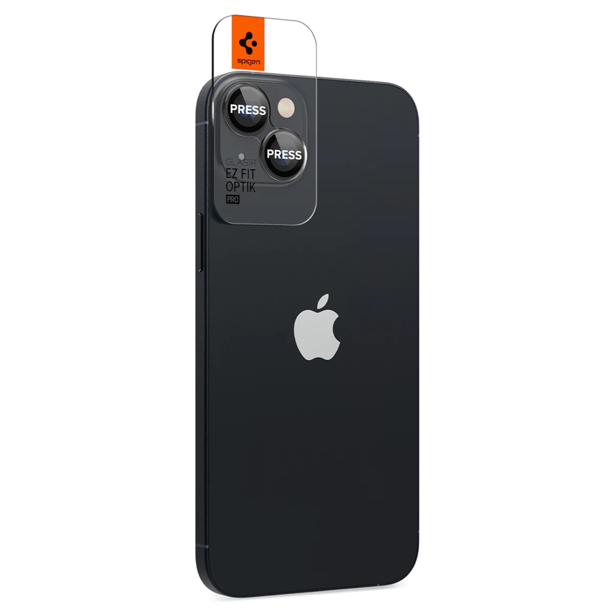 Spigen GLAStR EZ Fit Optik Camera Protector 2 Pack Apple iPhone 14 / 14 Plus - Black