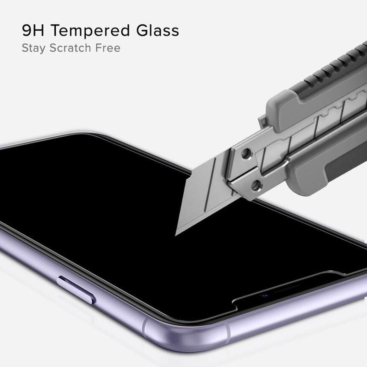 Spigen GLAStR EZ Fit Screenprotector + Applicator Apple iPhone 11
