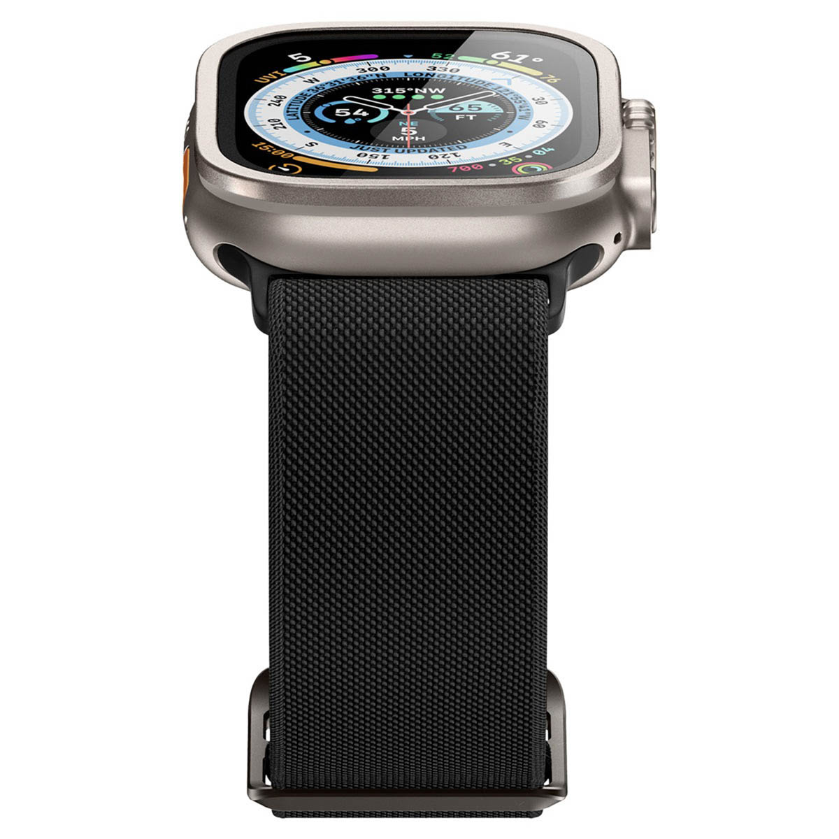 Spigen Glas.tR Slim Pro Screen Protector Apple Watch Ultra 1 / 2 - 49 mm - Titanium