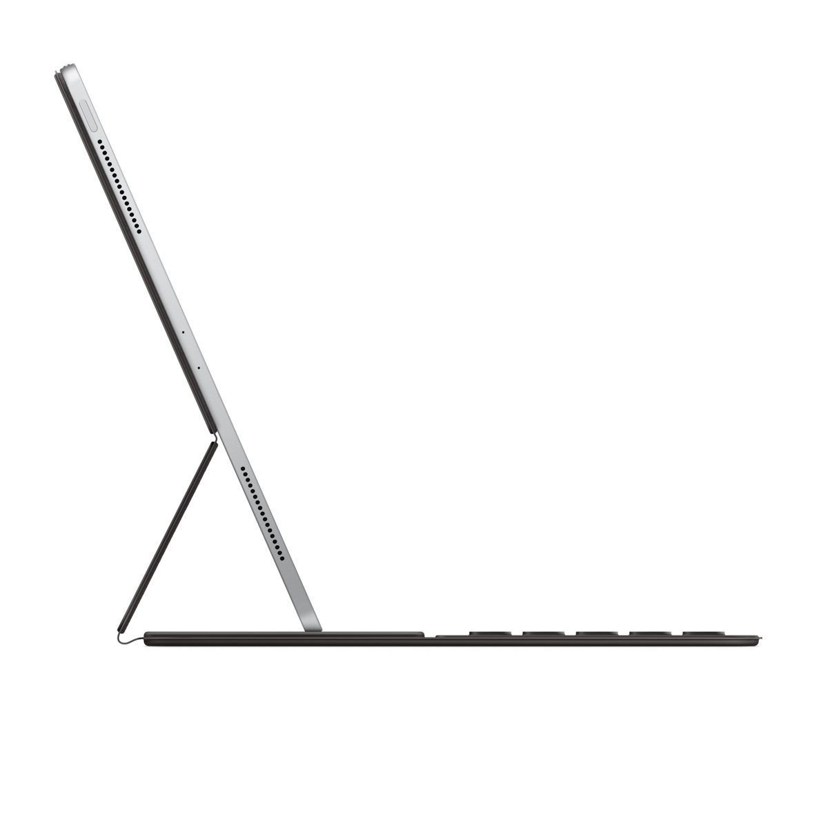 Smart Folio Keyboard Apple iPad Pro 12.9 (2018/2020/2021/2022) / iPad Air 13 inch (2025) M3 / (2024) M2 - QWERTY - Zwart