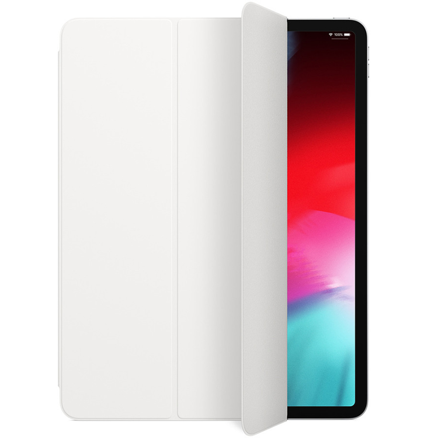 Smart Folio Apple iPad Air 13 inch (2025) M3 / (2024) M2 / Pro 12.9 (2018) - White