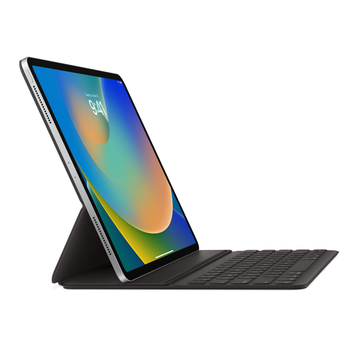 Smart Folio Keyboard Apple iPad Pro 12.9 (2018/2020/2021/2022) / iPad Air 13 inch (2025) M3 / (2024) M2 - QWERTY - Zwart