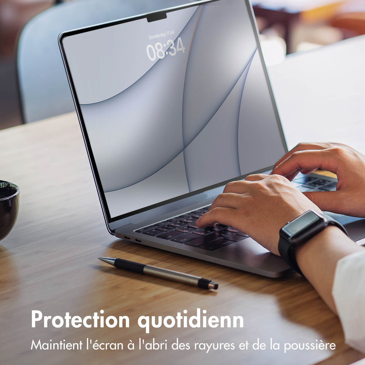 Accezz Gehard Glas Screenprotector Apple MacBook Air 15 inch (2023 / 2024 M3 chip / 2025 M4 chip) - A2941 / A3114 / A3241
