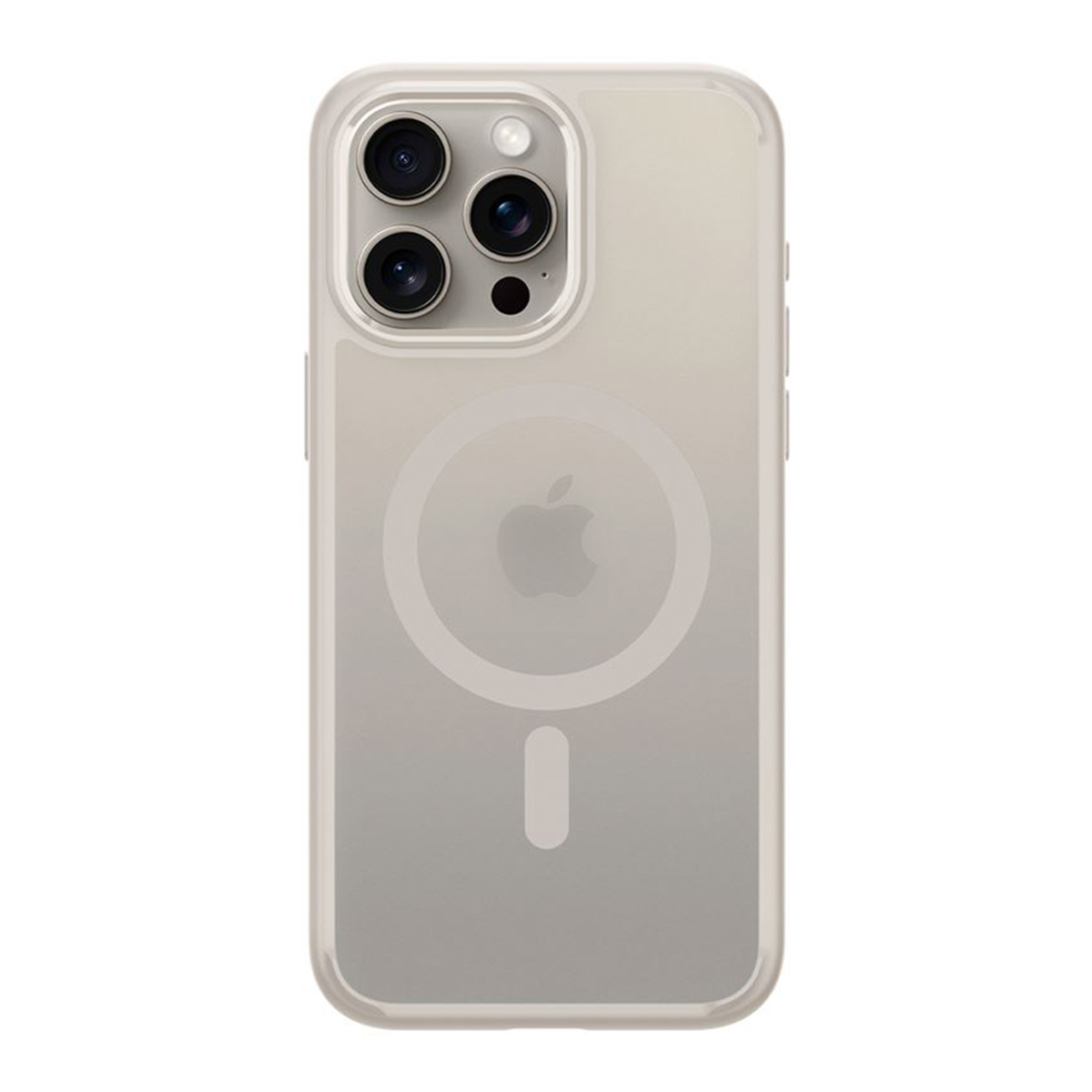 Spigen Ultra Hybrid Backcover MagSafe iPhone 15 Pro - Frost Natural Titanium