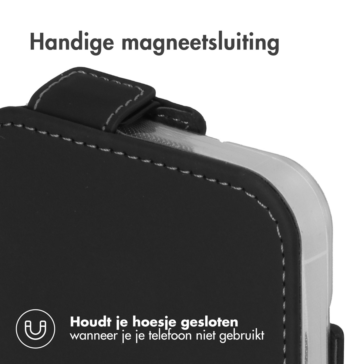 Accezz Flipcase Apple iPhone 14 - Zwart