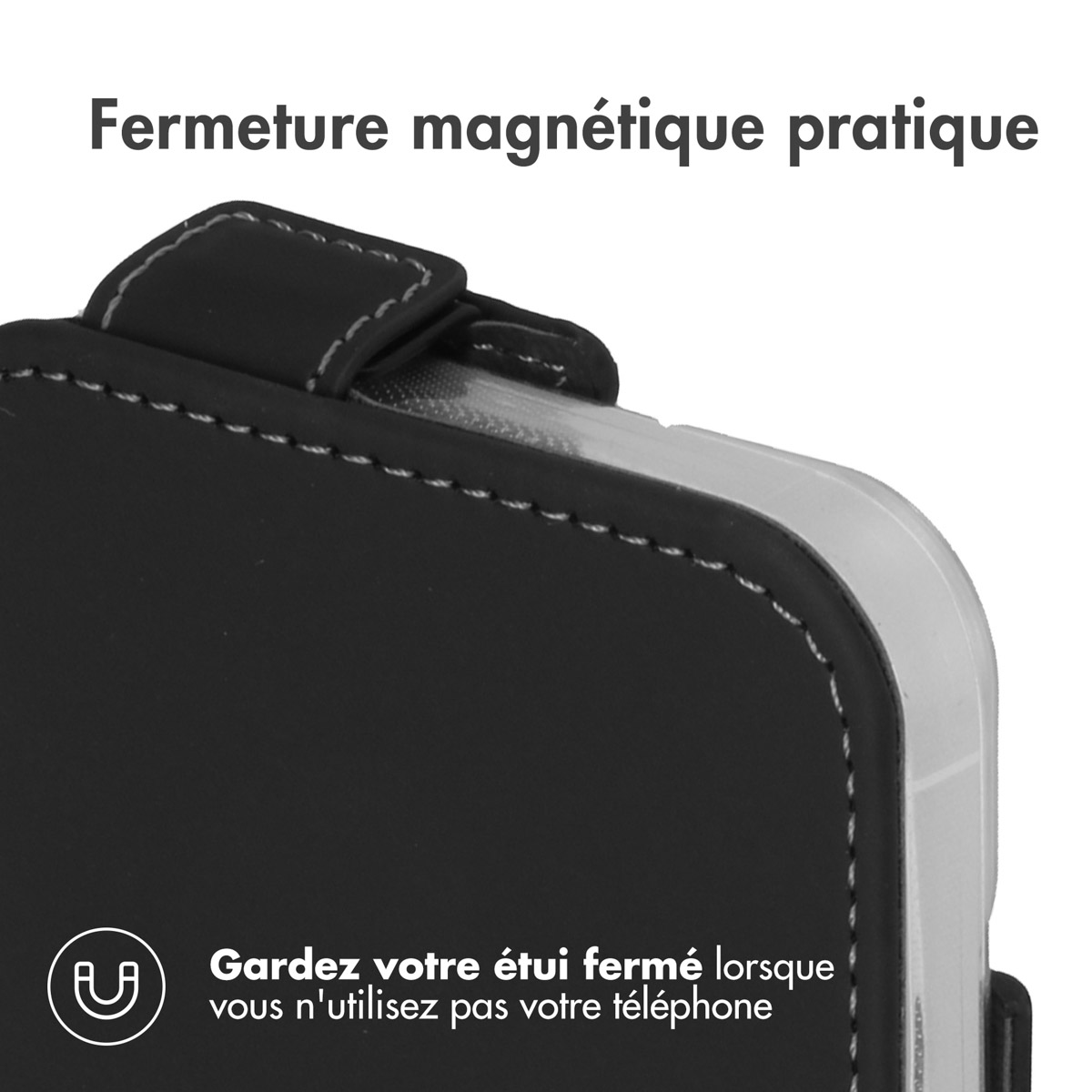 Accezz Flipcase Apple iPhone 14 - Zwart