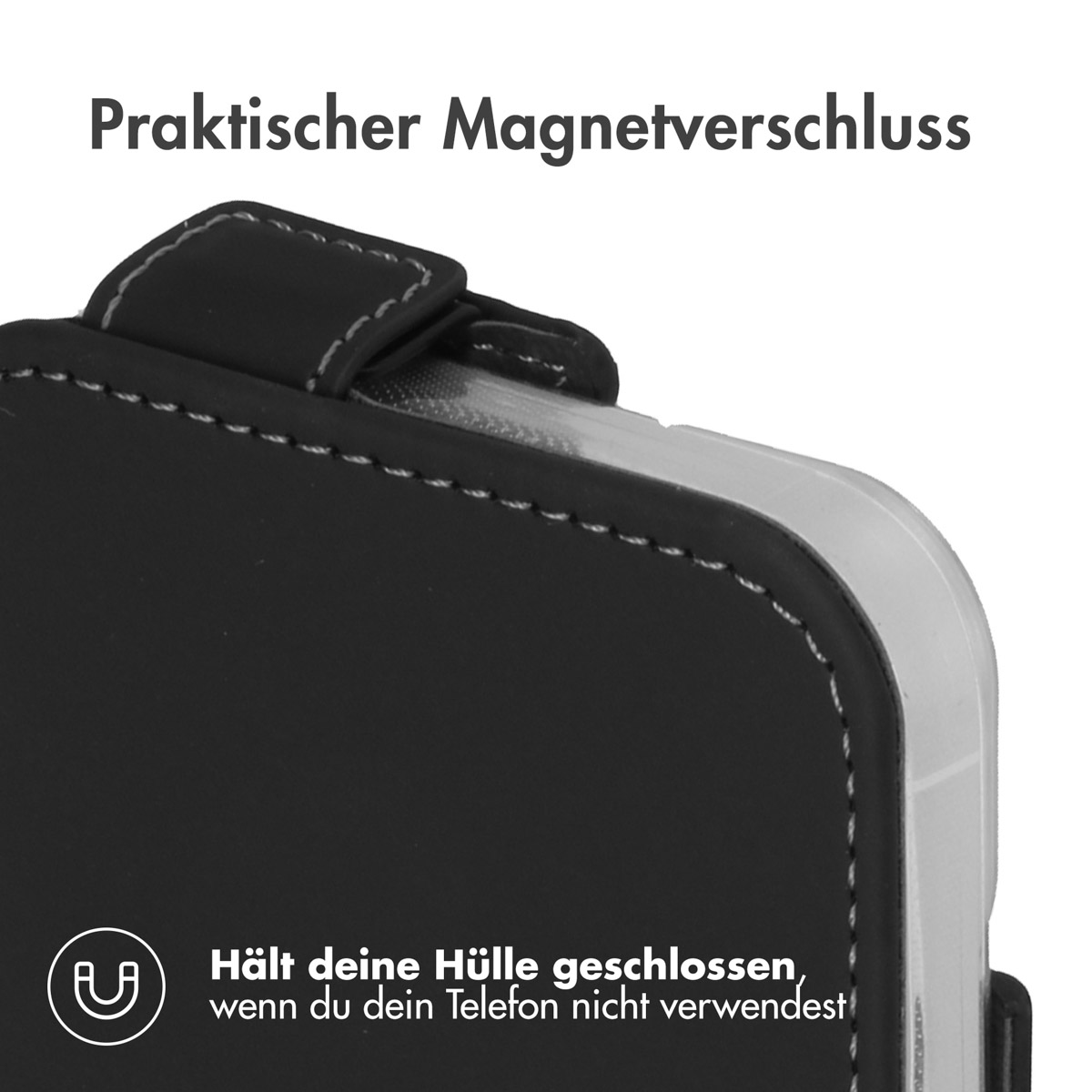 Accezz Flipcase Apple iPhone 14 - Zwart
