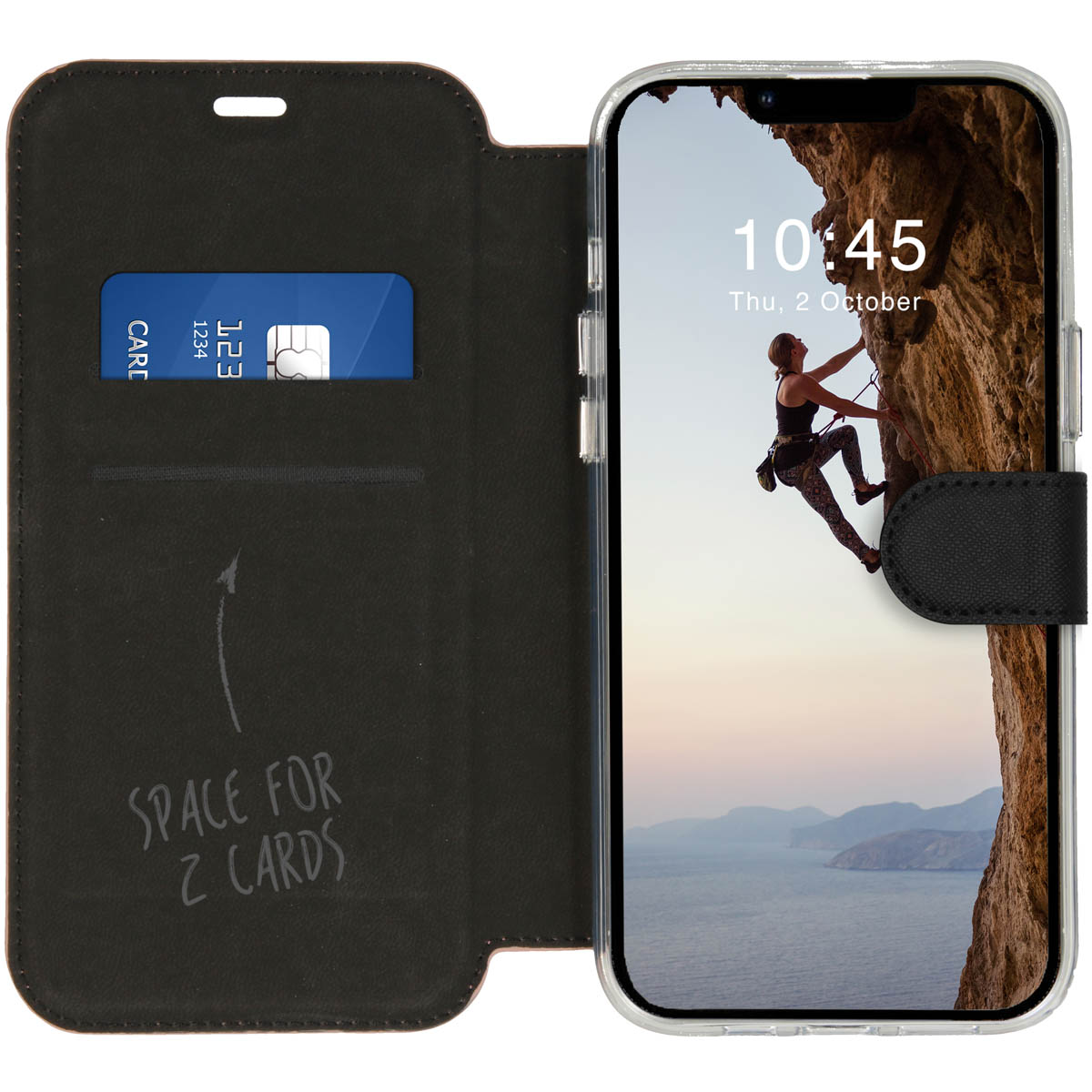Accezz Xtreme Wallet Bookcase Apple iPhone 14 Plus - Zwart