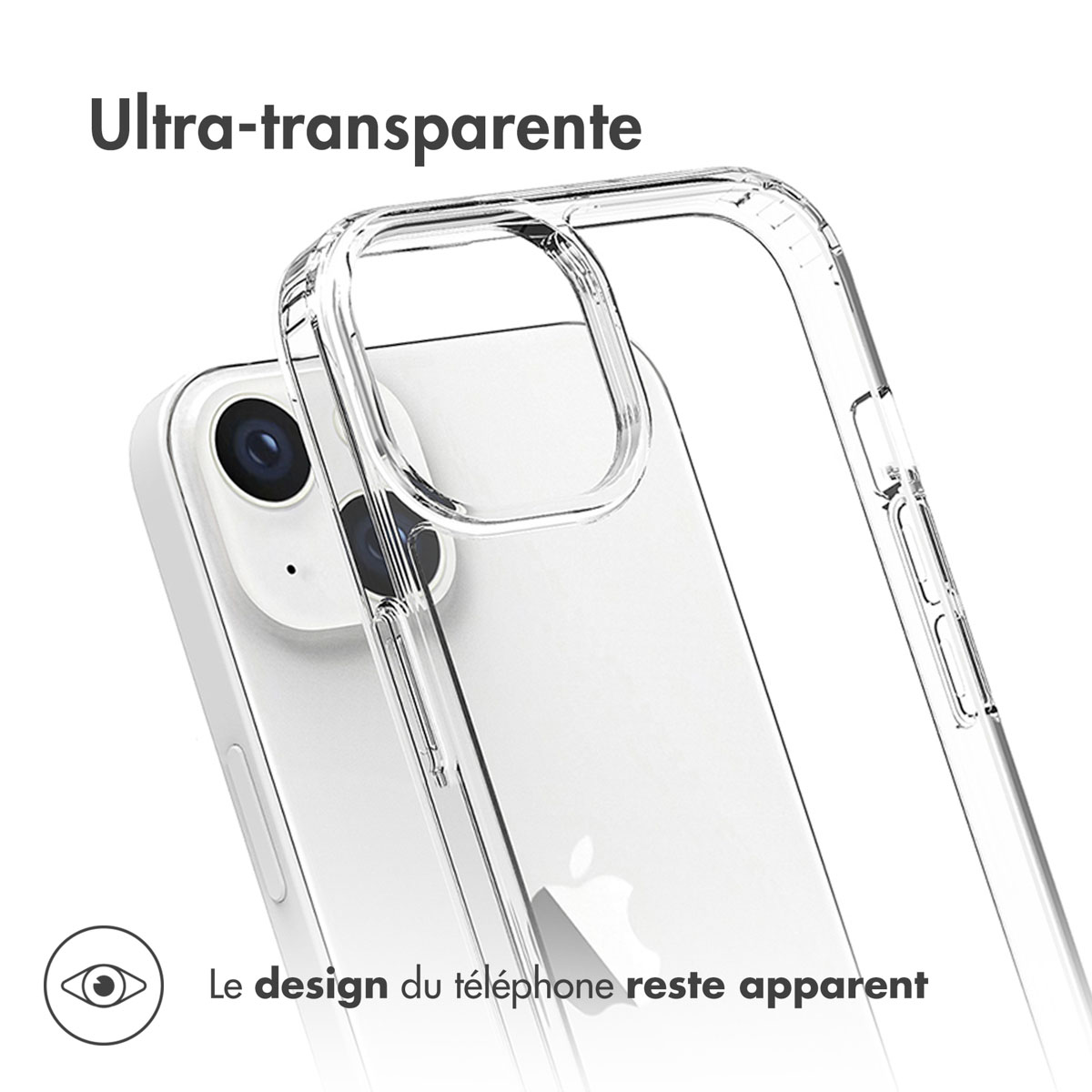 Accezz Xtreme Impact Backcover Apple iPhone 14 - Transparant