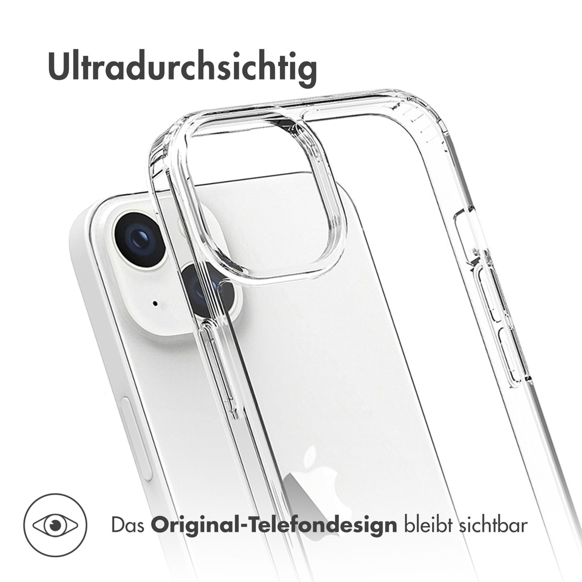 Accezz Xtreme Impact Backcover Apple iPhone 14 - Transparant