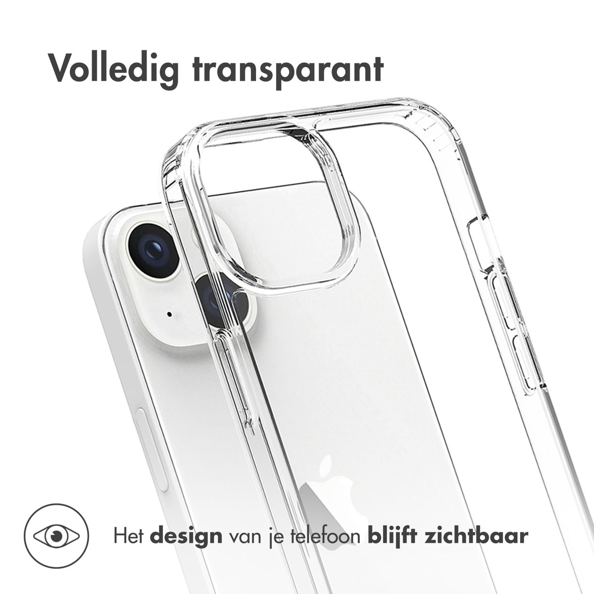 Accezz Xtreme Impact Backcover Apple iPhone 14 Plus - Transparant