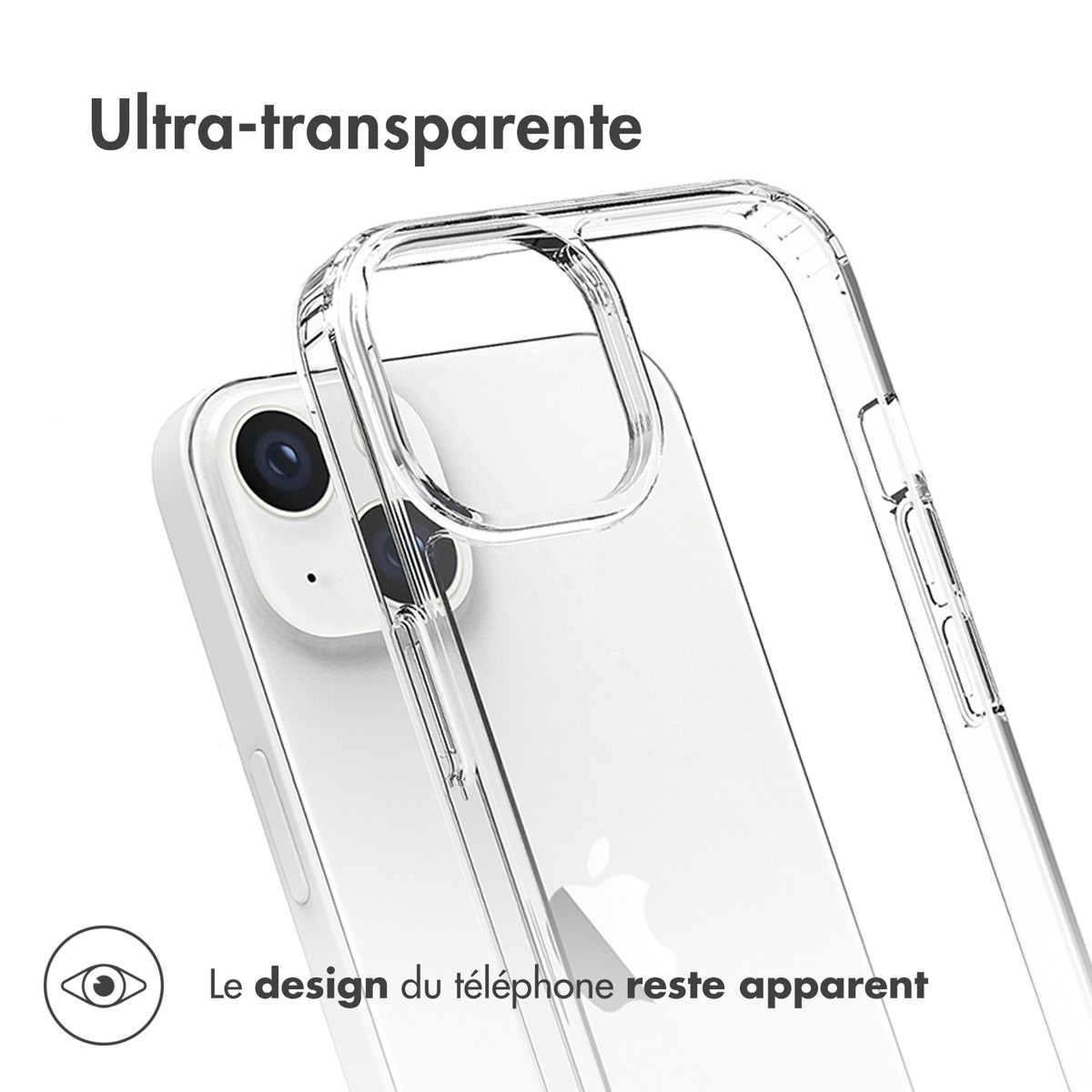 Accezz Xtreme Impact Backcover Apple iPhone 14 Plus - Transparant