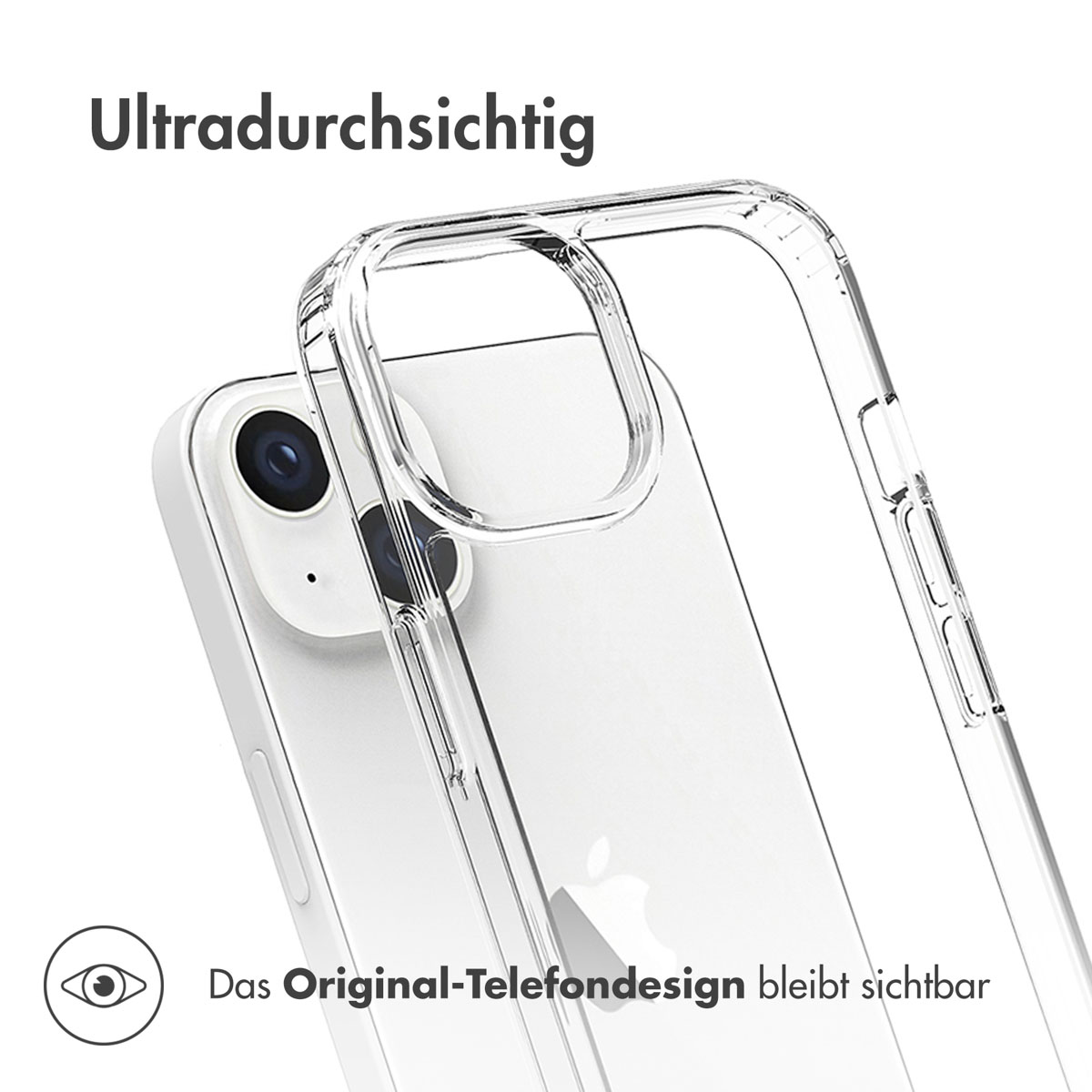 Accezz Xtreme Impact Backcover Apple iPhone 14 Plus - Transparant