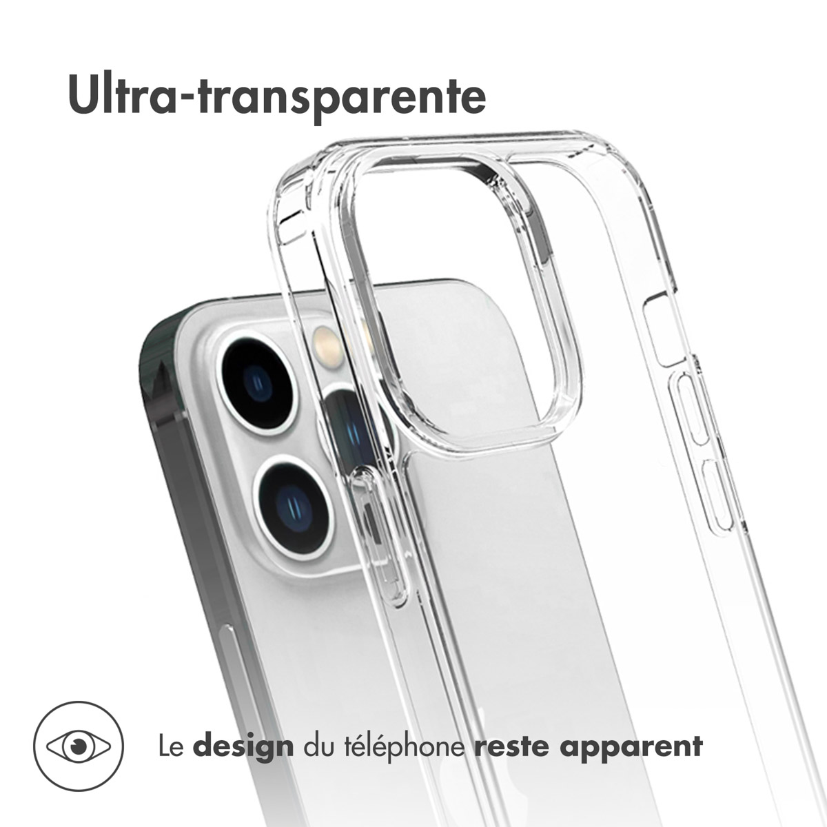 Accezz Xtreme Impact Backcover Apple iPhone 14 Pro Max - Transparant