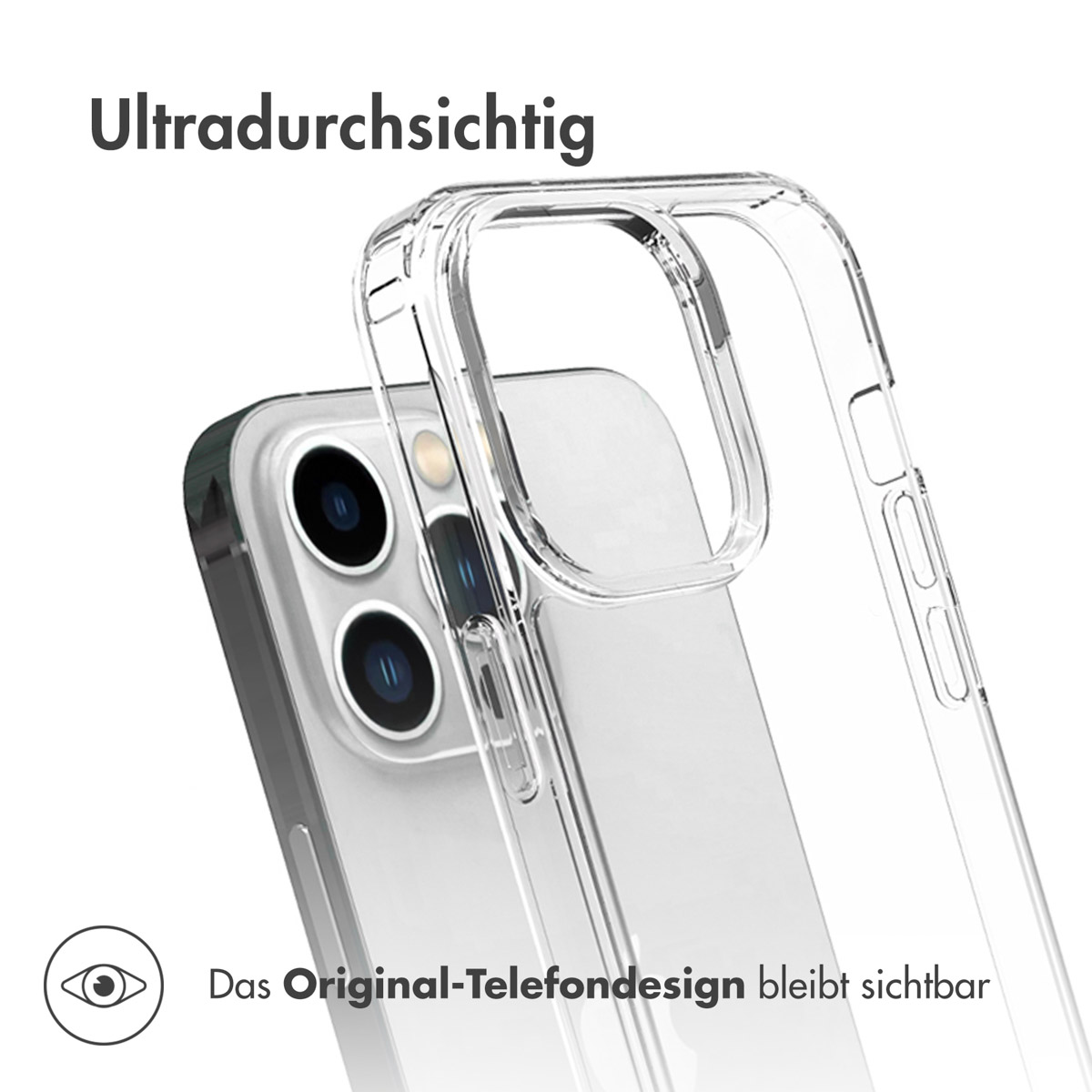 Accezz Xtreme Impact Backcover Apple iPhone 14 Pro Max - Transparant