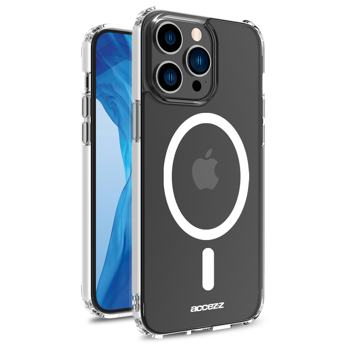 Accezz Clear Backcover met MagSafe Apple iPhone 14 Pro Max - Transparant