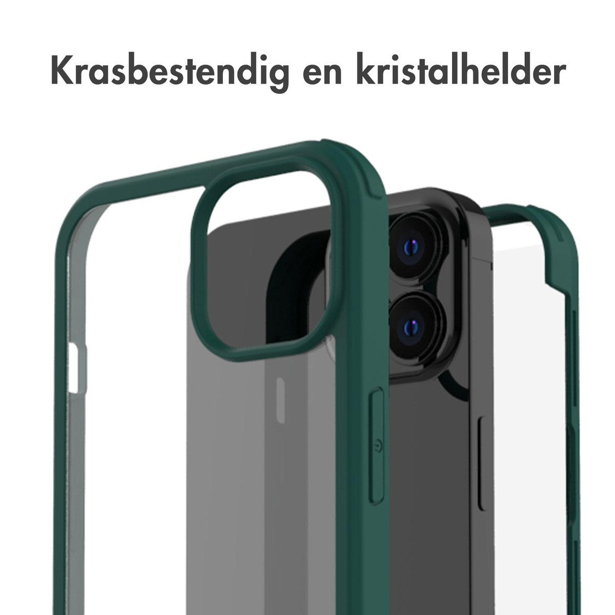 Accezz 360° Full Protective Cover Apple iPhone 14 Pro - Groen