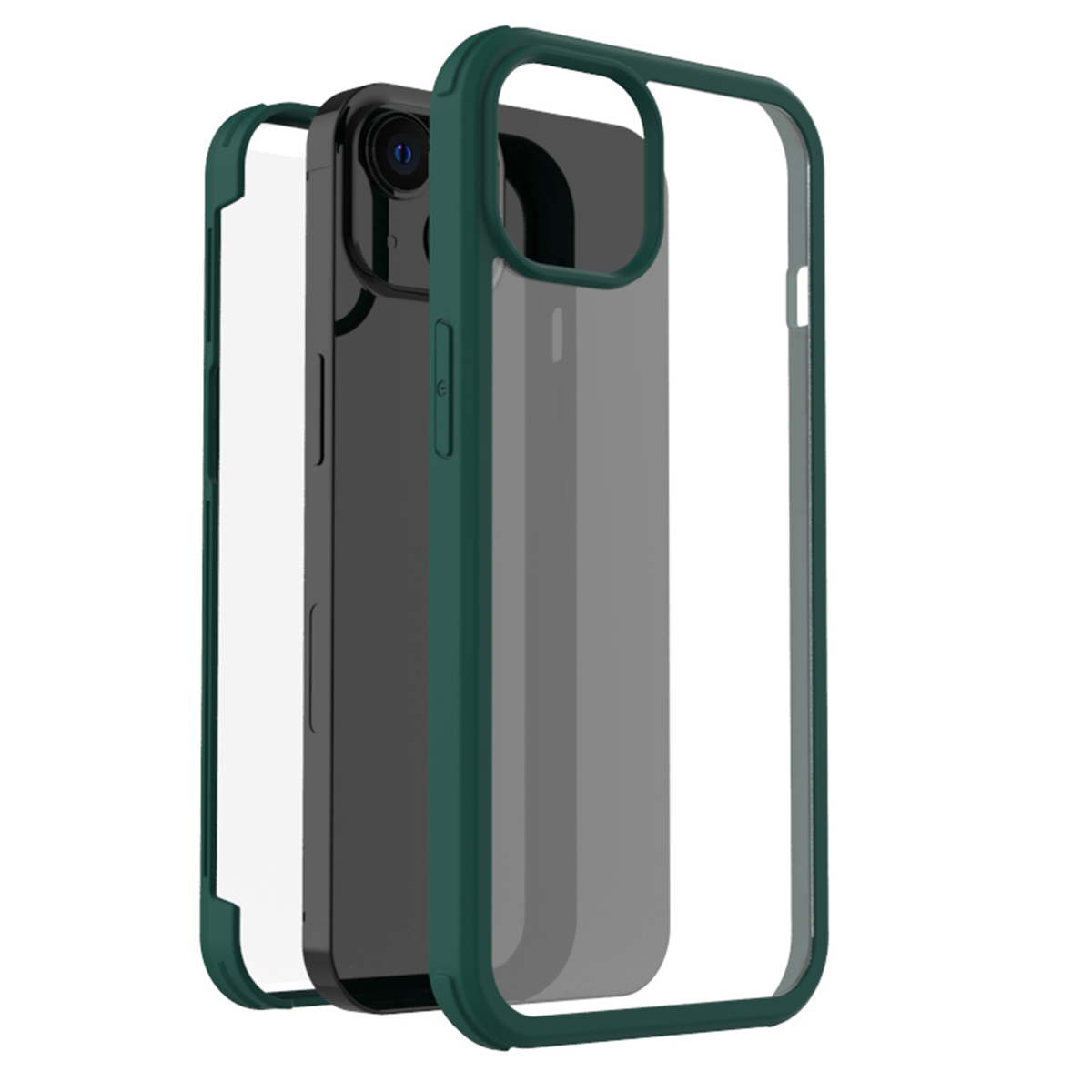 Accezz 360° Full Protective Cover Apple iPhone 14 Plus - Groen