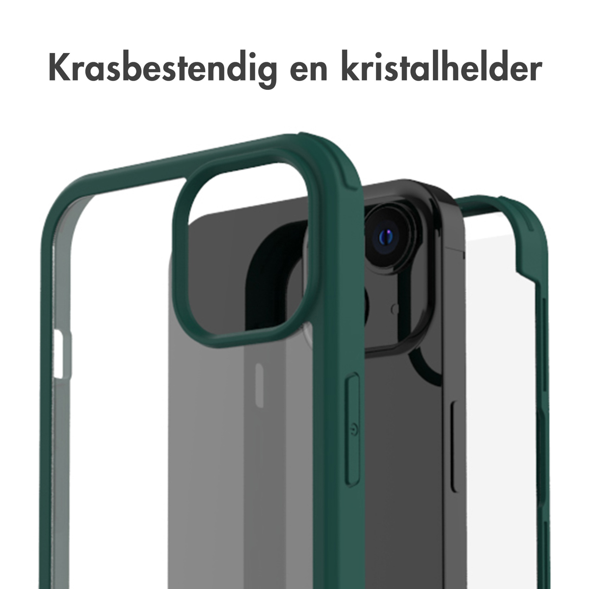 Accezz 360° Full Protective Cover Apple iPhone 14 Plus - Groen