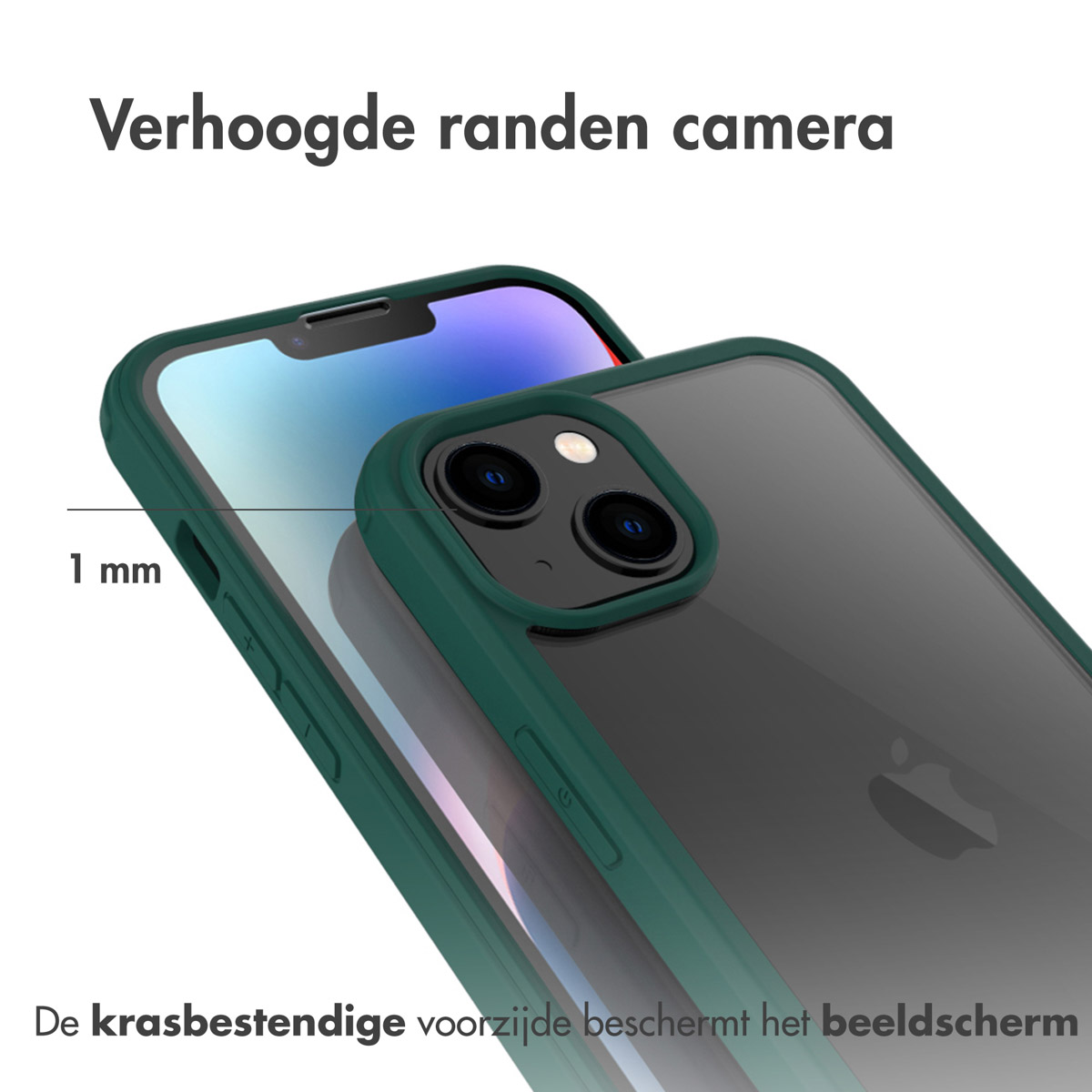 Accezz 360° Full Protective Cover Apple iPhone 14 Plus - Groen