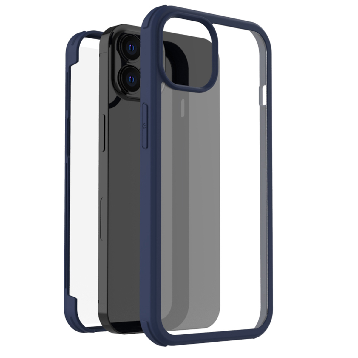 Accezz 360° Full Protective Cover Apple iPhone 14 Pro Max- Blauw