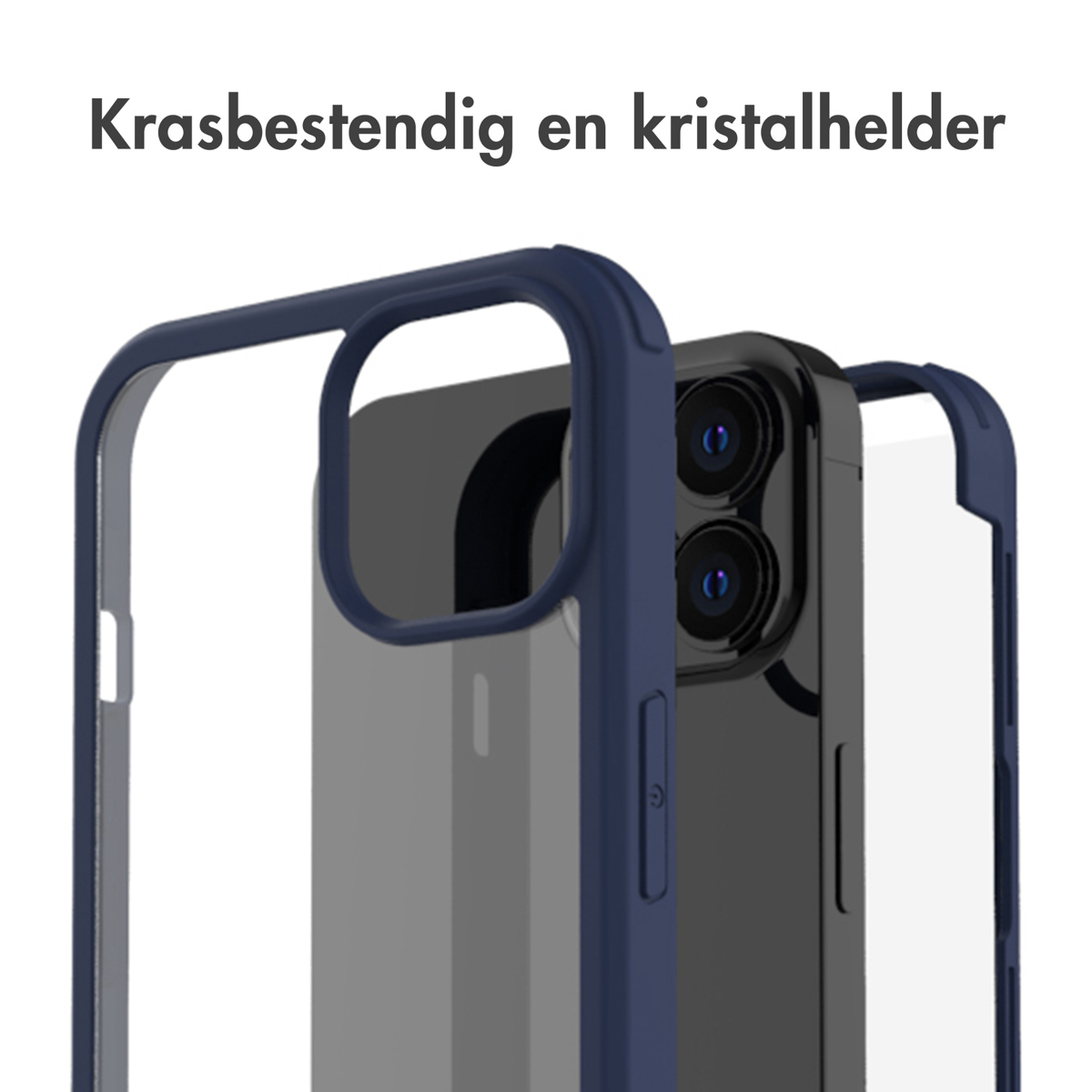 Accezz 360° Full Protective Cover Apple iPhone 14 Pro Max- Blauw