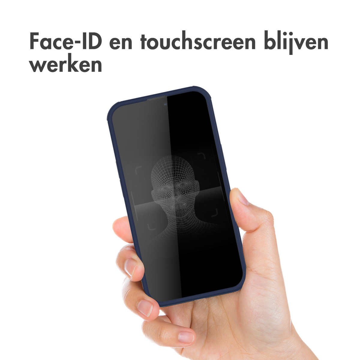 Accezz 360° Full Protective Cover Apple iPhone 14 Pro Max- Blauw