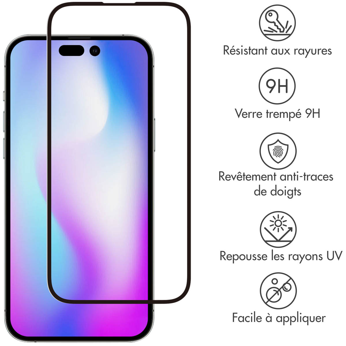 Selencia Gehard Glas Premium Screenprotector Apple iPhone 14 Pro